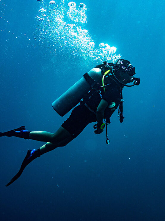 diving